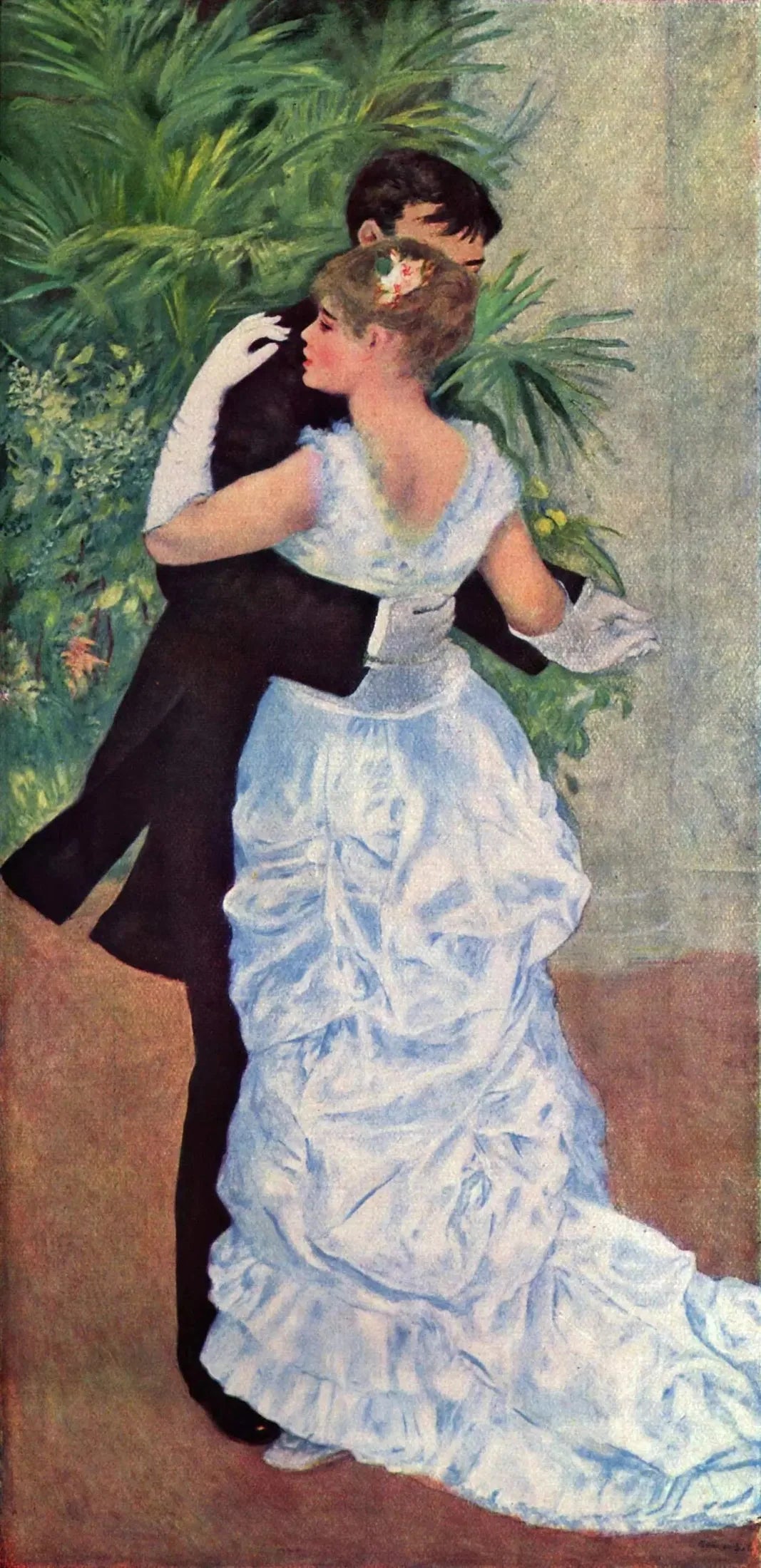 Danse à la ville - Pierre-Auguste Renoir image 1 reproduction de peinture à l’huile