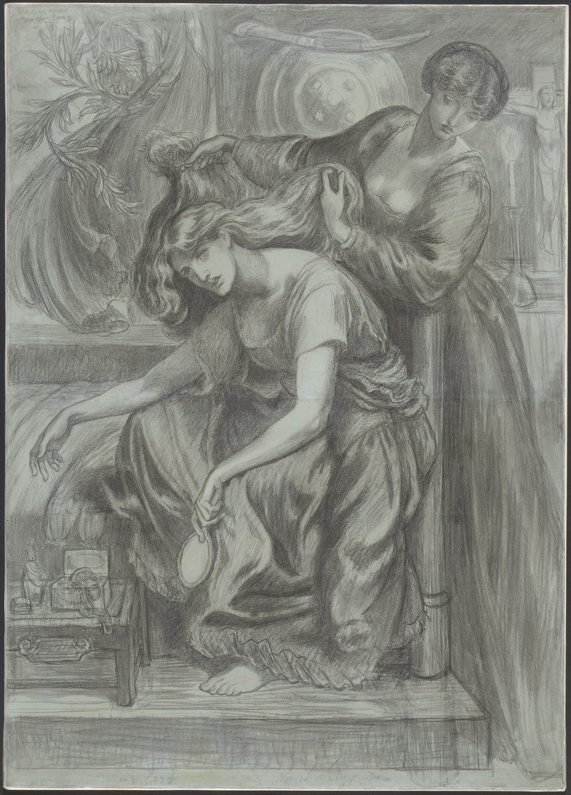 Le Chant de mort de Desdémone - Dante Gabriel Rossetti