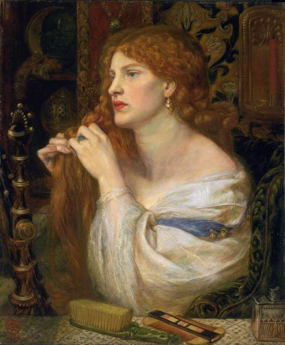 Aurelia (la maîtresse de Fazio) - Dante Gabriel Rossetti
