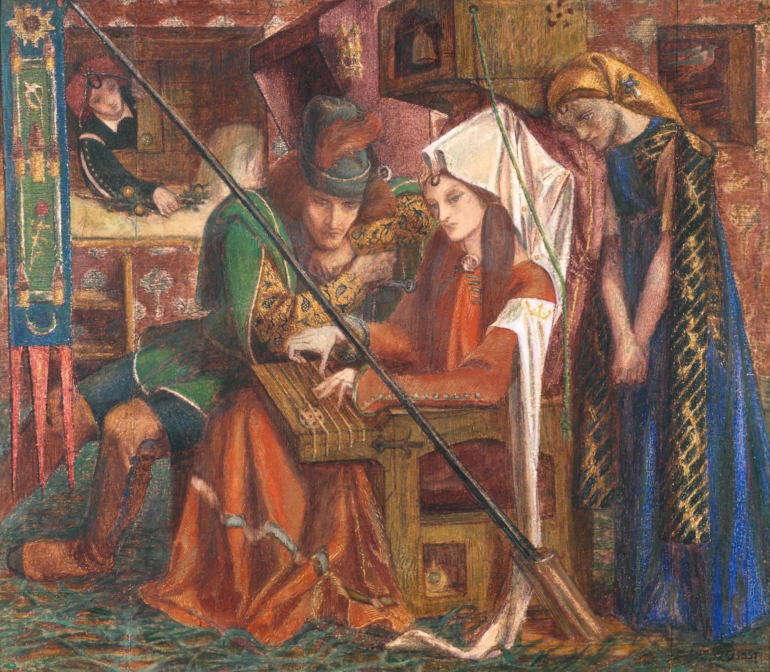 La Mélodie des sept tours - Dante Gabriel Rossetti