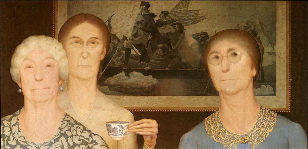 Daughters of Revolution - Grant Wood