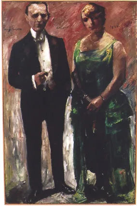 David and Lola Leder - Lovis Corinth image 1 reproduction de peinture à l’huile