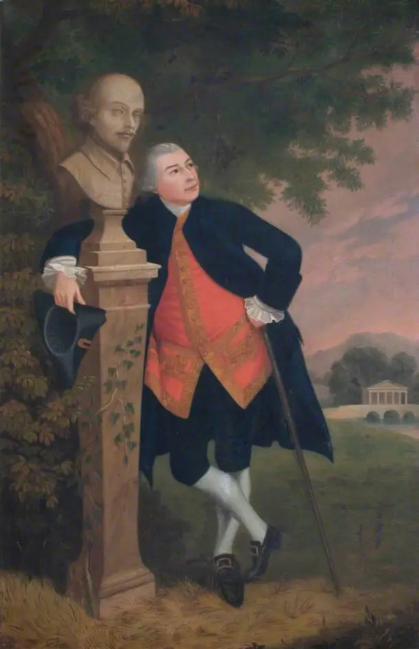David Garrick (1717–1779) - Thomas Gainsborough - Alpha Reproduction