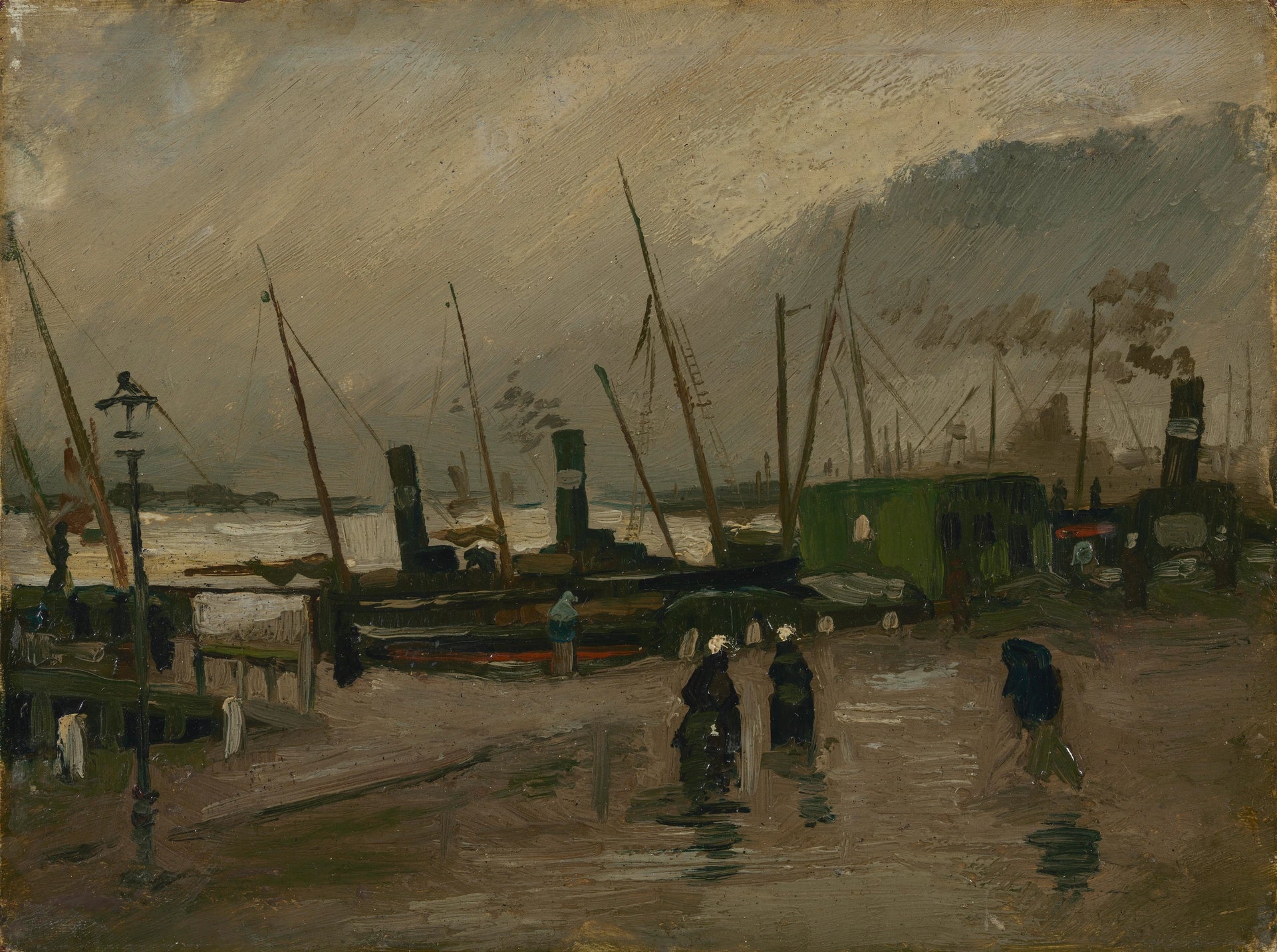 La De Ruijterkade à Amsterdam F211 JH973 — Vincent van Gogh