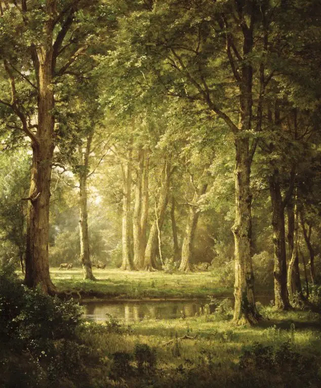 Début de l'été - William Trost Richards image 1 copie de tableau peinte à la main