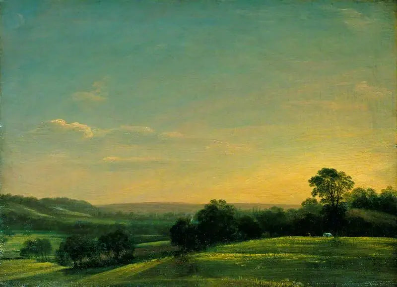 Dedham Vale, ค่ำคืน - จอห์น คอนสเทเบิล