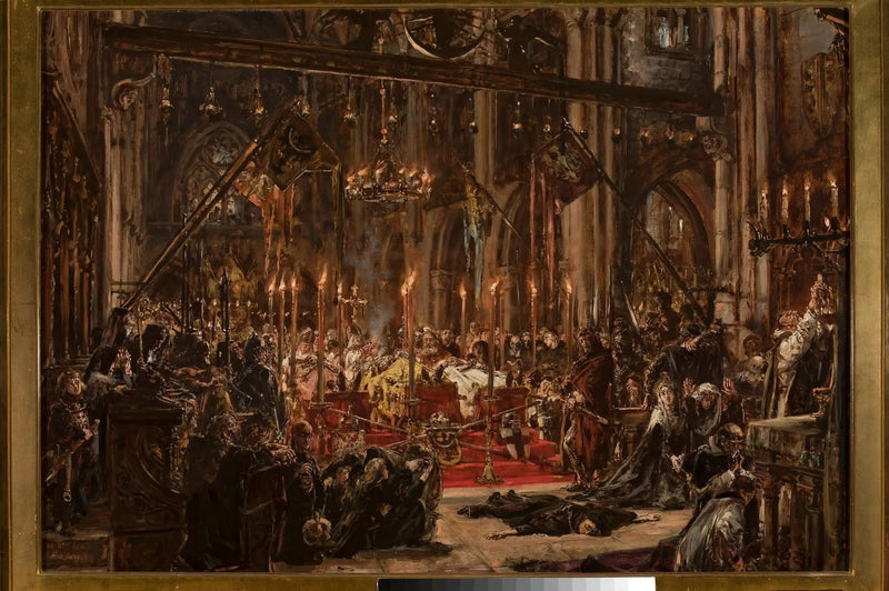 ความพ่ายแพ้ของเล็กนิกา จากซีรีส์ «ประวัติศาสตร์อารยธรรมในโปแลนด์» - Jan Matejko