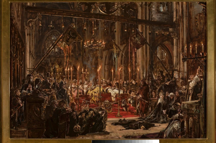 ความพ่ายแพ้ของเล็กนิกา จากซีรีส์ «ประวัติศาสตร์อารยธรรมในโปแลนด์» - Jan Matejko