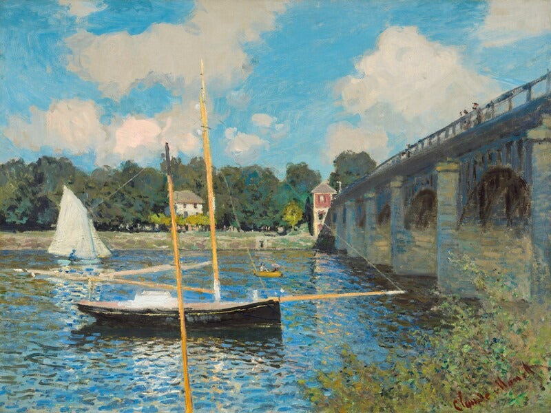 สะพานอาร์ฌ็องเตย - Claude Monet
