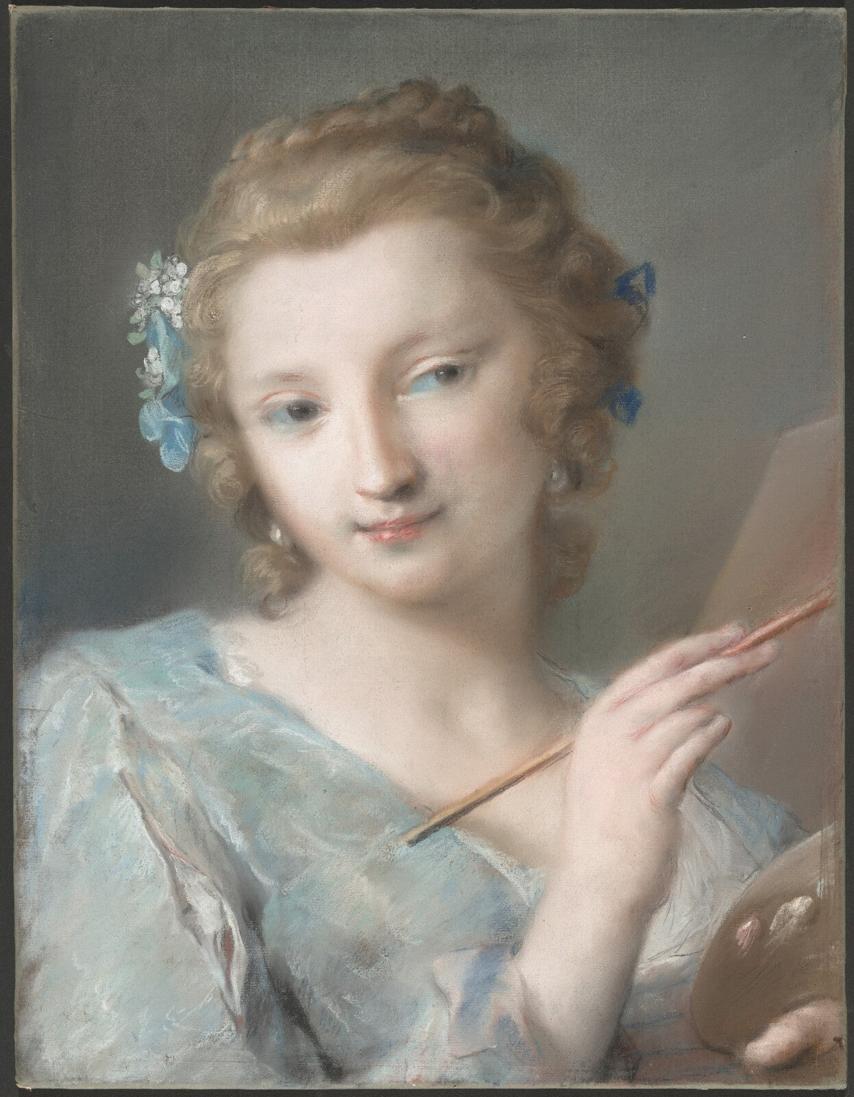 Allegory of Painting, Rosalba Carriera, 1730s — pastel, National Gallery of Art