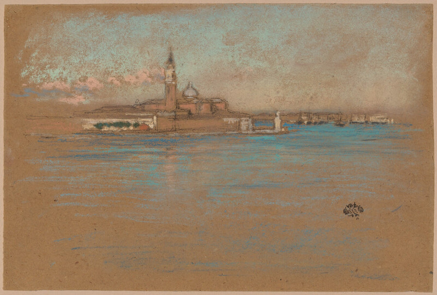 The Church of San Giorgio Maggiore - James McNeill Whistler