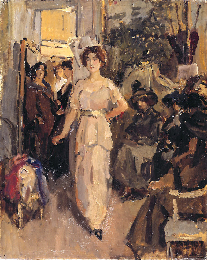 แฟชั่นโชว์ที่ Hirsch - Isaac Israëls