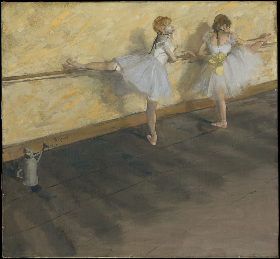 Danseuses pratiquant à la barre, 1877 – Edgar Degas