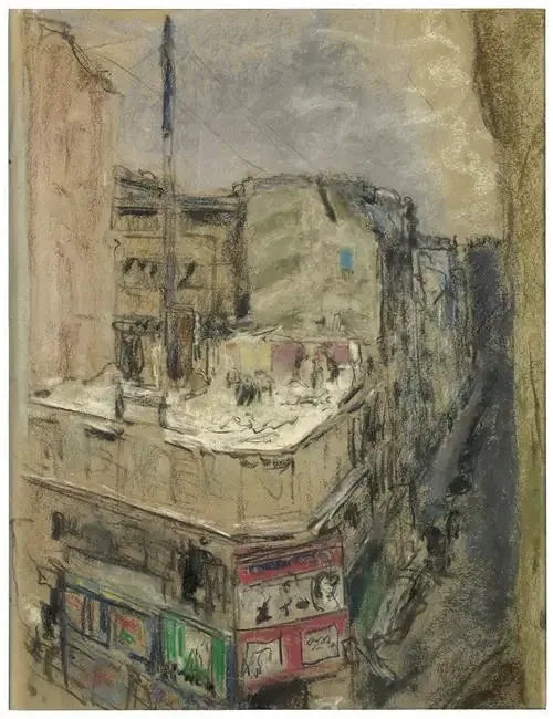 การรื้อถอนถนนแกลเลส์ (60.1.2) - Édouard Vuillard