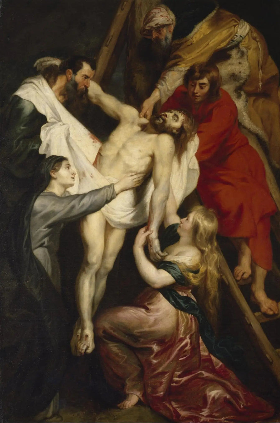 Descente de Croix - Peter Paul Rubens image 1 reproduction artisanale de tableau