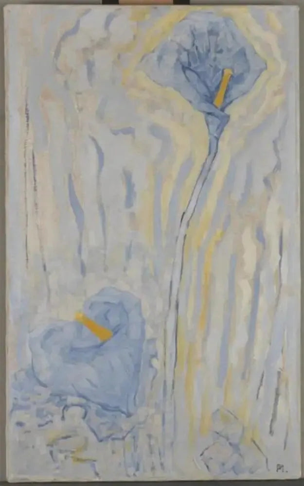Deux arums - Piet Mondrian image 1 reproduction réalisée par Alpha Reproduction