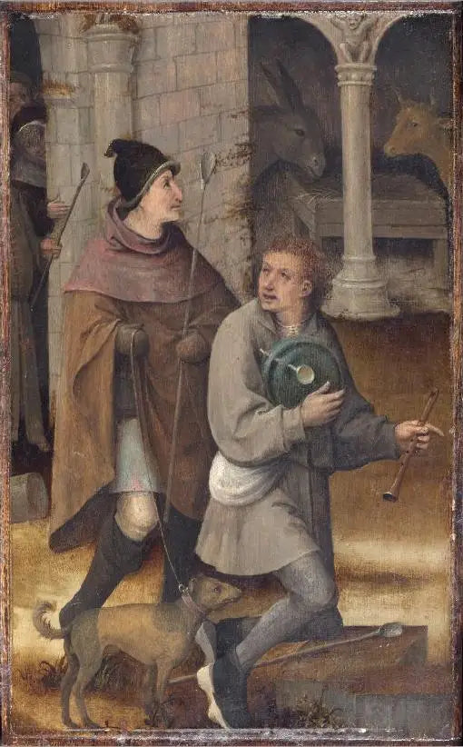 Deux bergers - Hieronymus Bosch - Alpha Reproduction