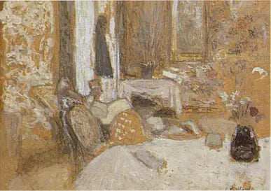 ผู้หญิงสองคนในห้องนั่งเล่น - Édouard Vuillard