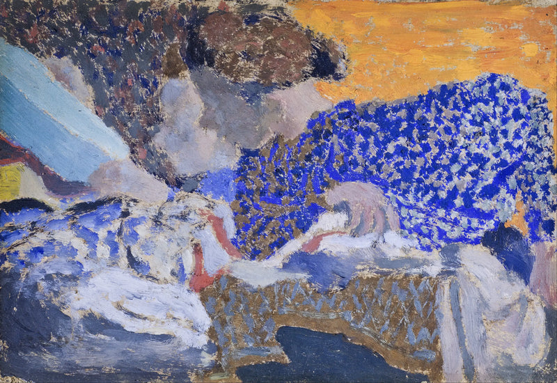 แรงงานหญิงสองคนในโรงงานตัดเย็บ - Édouard Vuillard