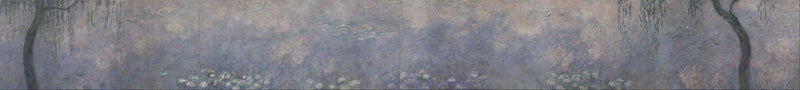 ดอกบัว : ต้นหลิวสองต้น - Claude Monet