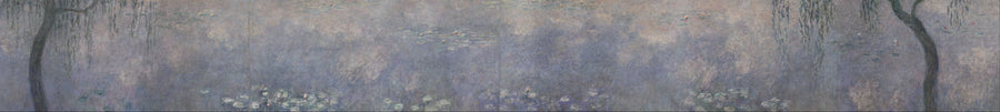 ดอกบัว : ต้นหลิวสองต้น - Claude Monet
