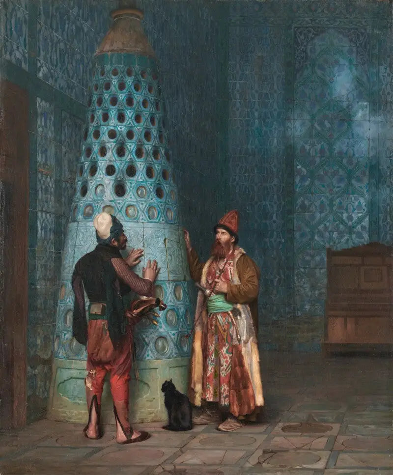 Devant le public - Jean-Léon Gérôme image 1 reproduction de peinture à l’huile