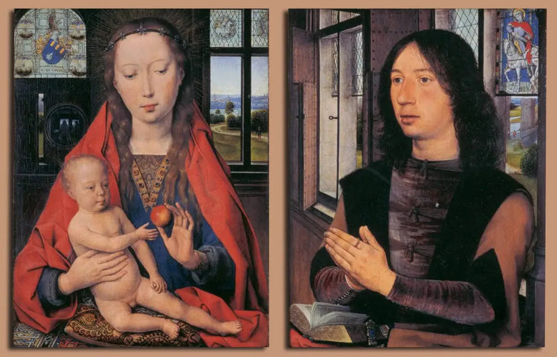 Diptyque de Maarten van Nieuwenhove - ฮันส์ เมมลิง