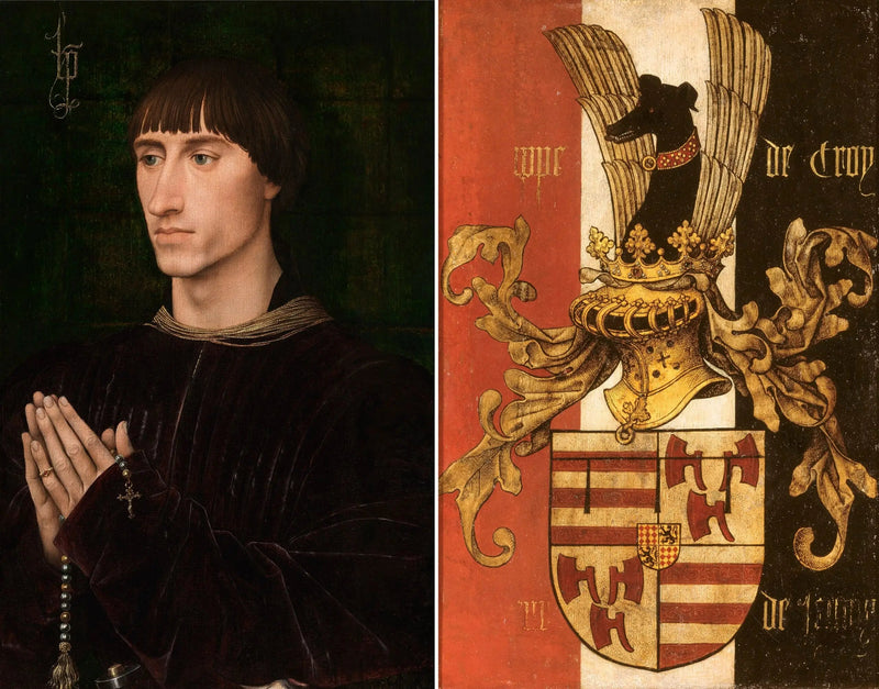 ภาพวาด Diptyque ของ Philippe de Croy - Rogier van der Weyden