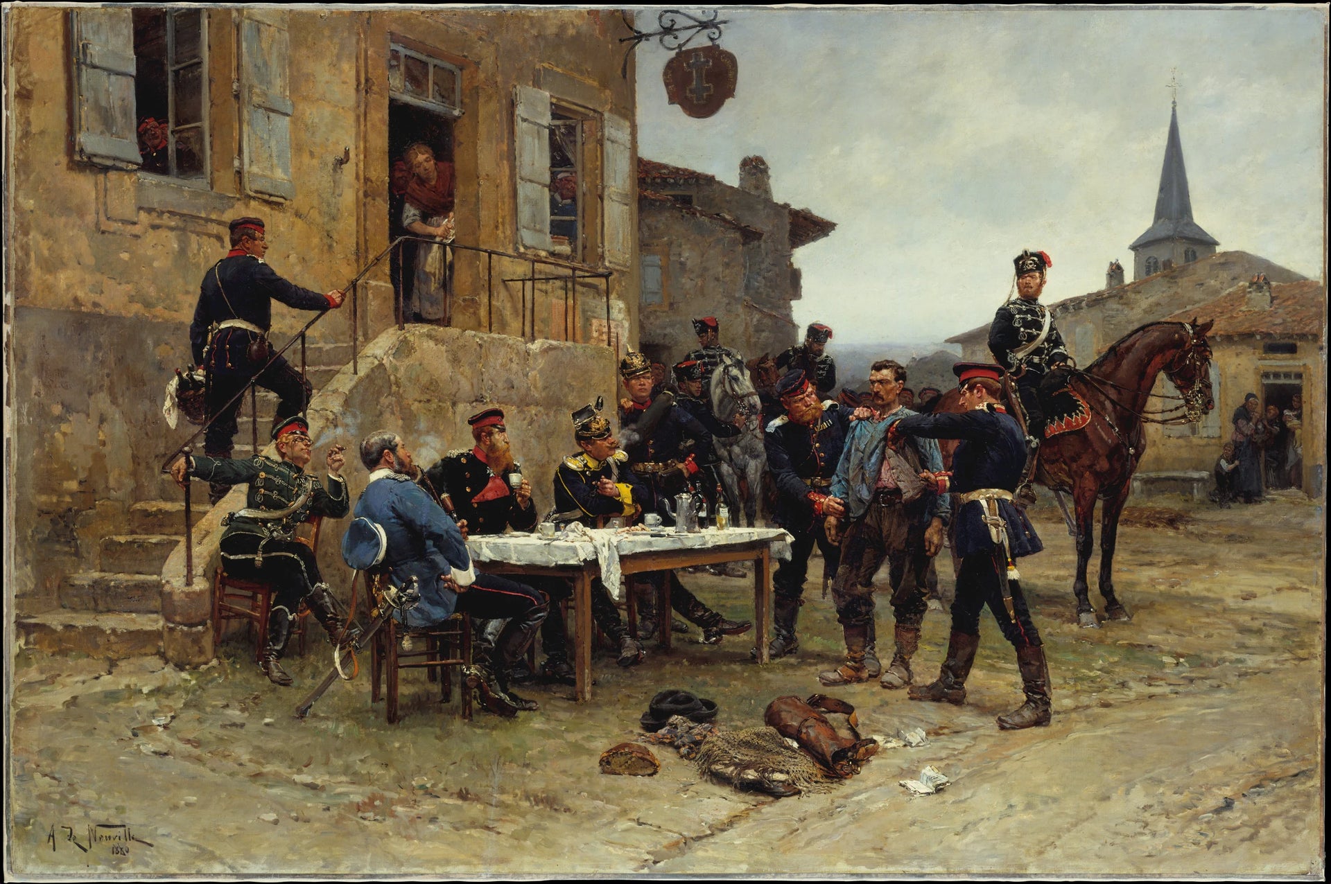 Le Dispatch-Bearer - Alphonse-Marie-Adolphe de Neuville