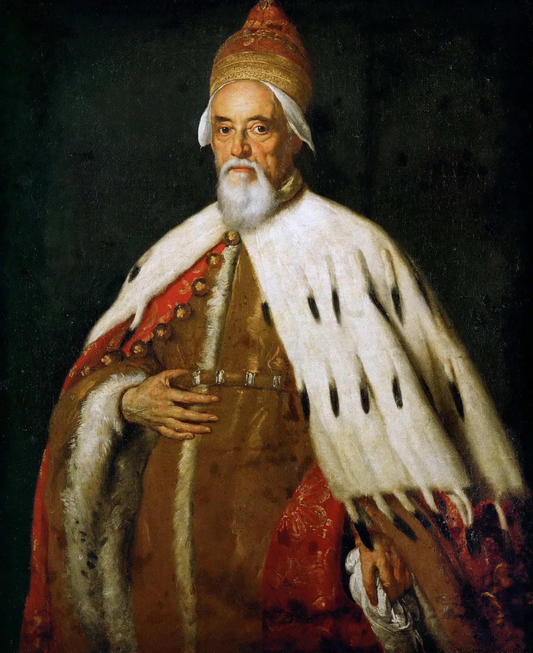 Doge Francesco Erizzo - Bernardo Strozzi image 1 tableau peint à l’huile sur toile