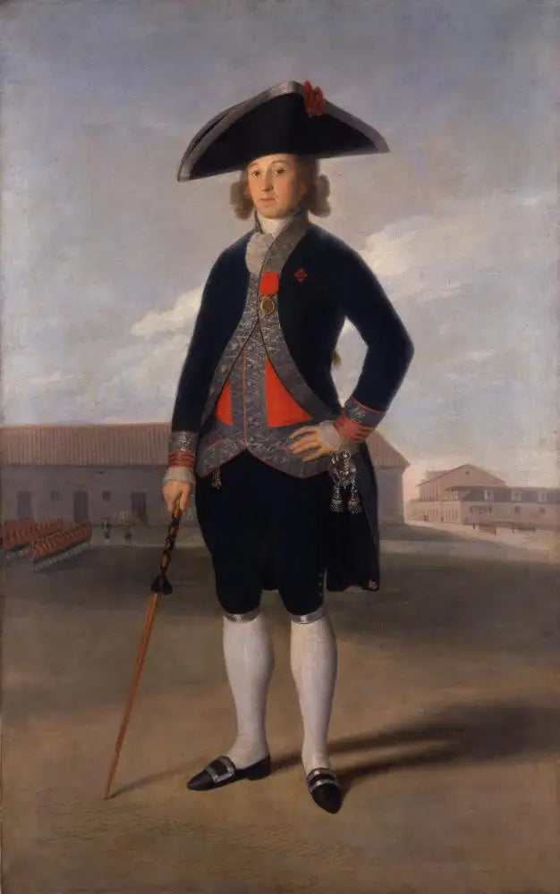 Don Manuel Lapeña, futur marquis de Bondad Real - Francisco de Goya image 1 copie de tableau peinte à la main