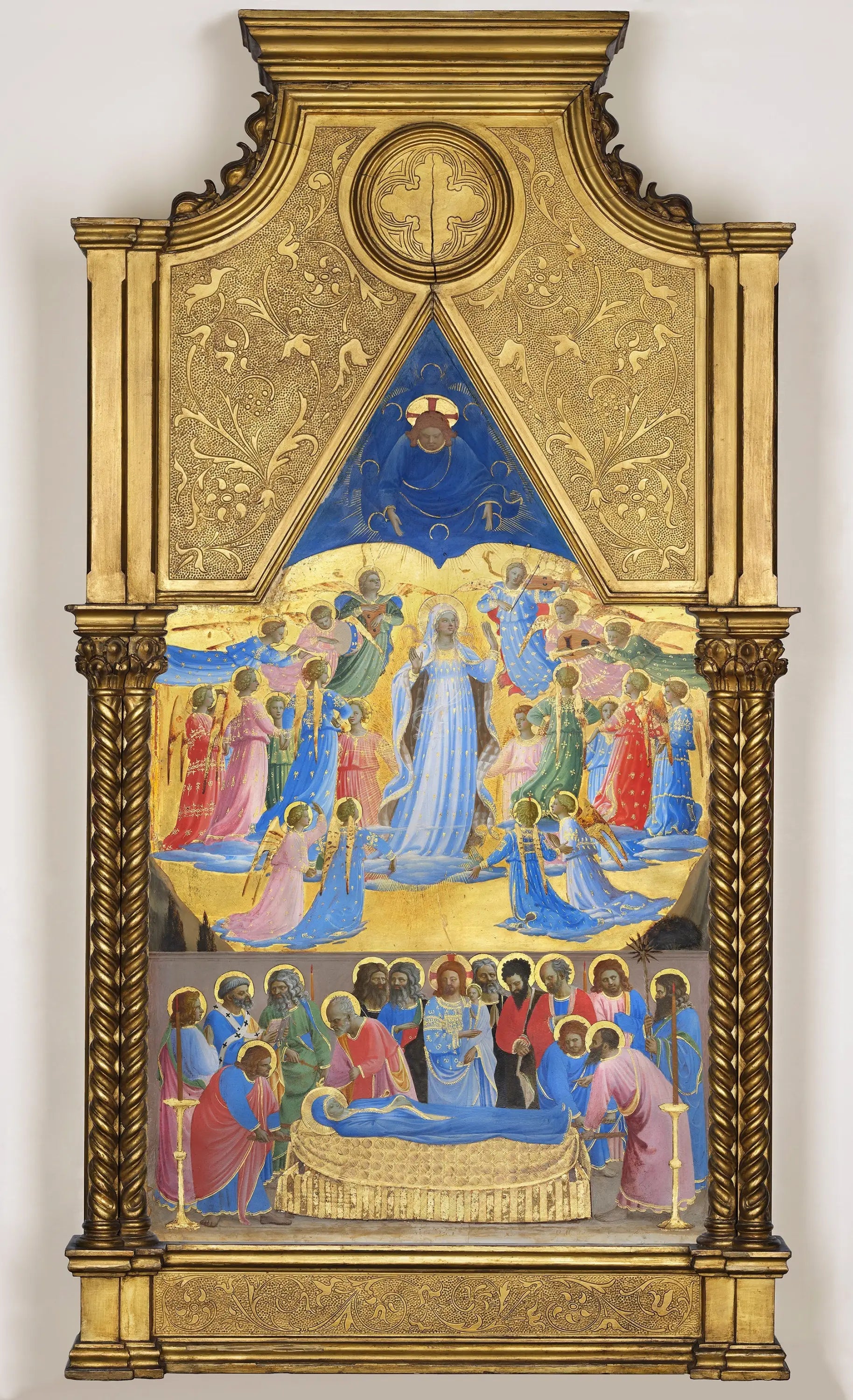 Dormition et Assomption de la Vierge - Fra Angelico - Alpha Reproduction