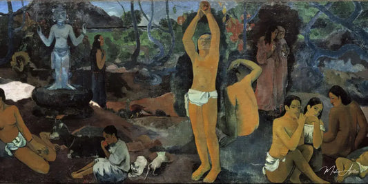 D'où venons-nous ? - Paul Gauguin - Reproductions de tableaux et peintures haut de gamme