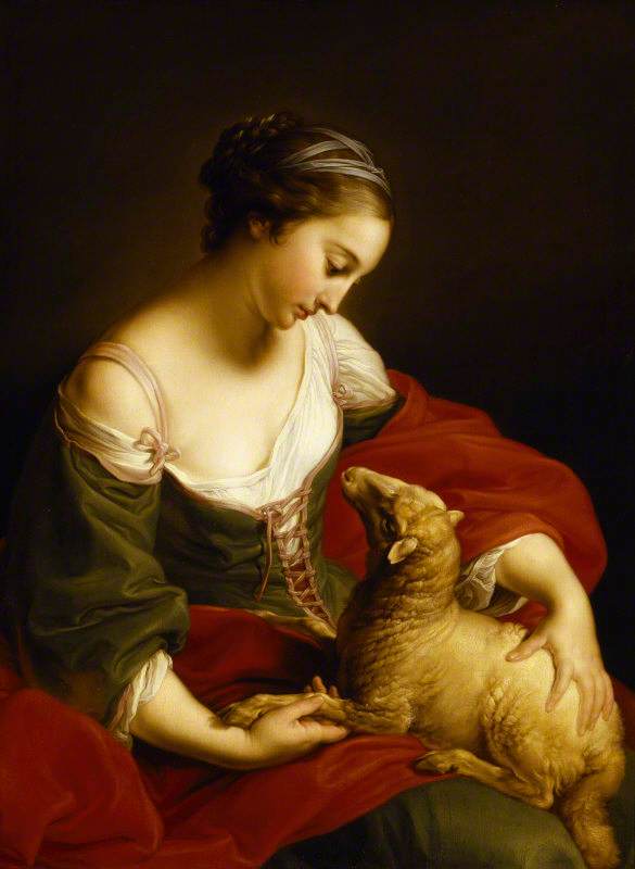 Douceur - Pompeo Batoni image 1 reproduction artisanale de tableau