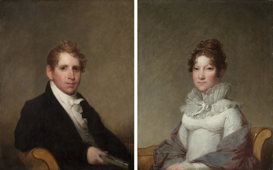 Dr James Stuart ; Marie Campbell Stuart - Gilbert Stuart