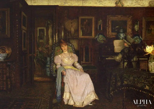 Dulce Domum - John atkinson grimshaw - Reproductions de tableaux et peintures haut de gamme