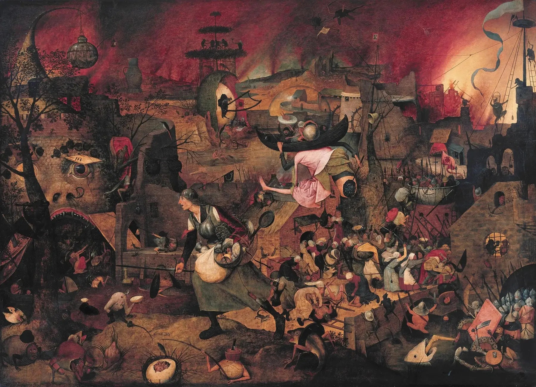 Dulle Griet - Pieter Brueghel the Elder image 1 reproduction d’œuvre d’art à l’huile