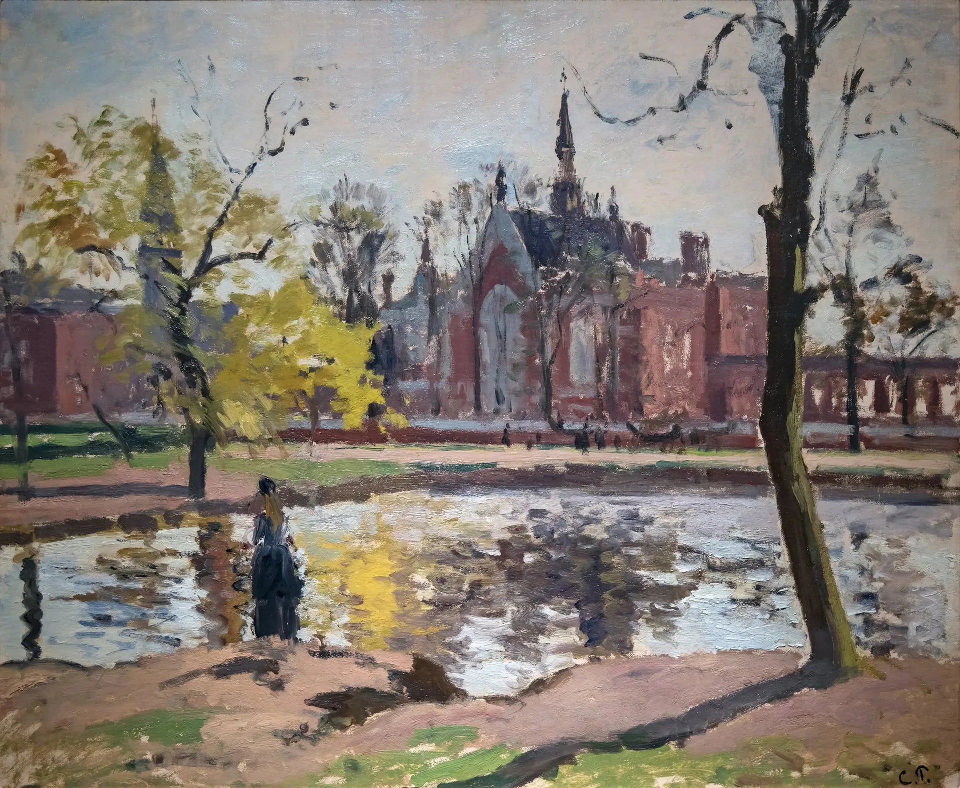 Dulwich College, Londres - Camille Pissarro image 1 reproduction artisanale de tableau