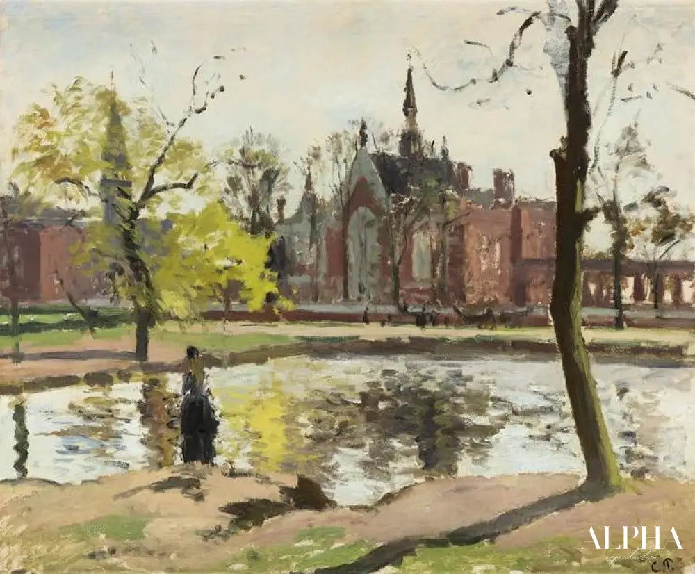 Dulwich collège, Londres - Camille Pissarro - Reproductions de tableaux et peintures haut de gamme