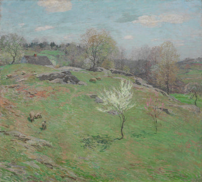 Éclosion des bourgeons - Willard Metcalf - Alpha Reproduction