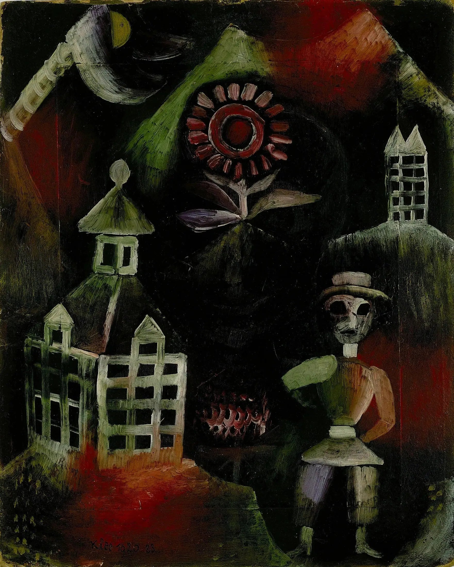 École - Paul Klee image 1 tableau peint à l’huile sur toile