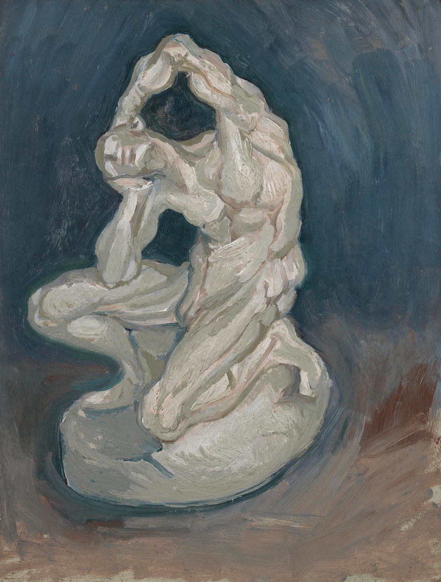 ภาพสเก็ตช์คนคุกเข่า - Vincent van Gogh