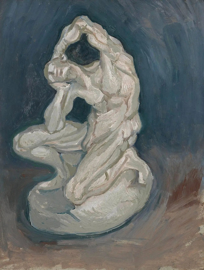 ภาพสเก็ตช์คนคุกเข่า - Vincent van Gogh
