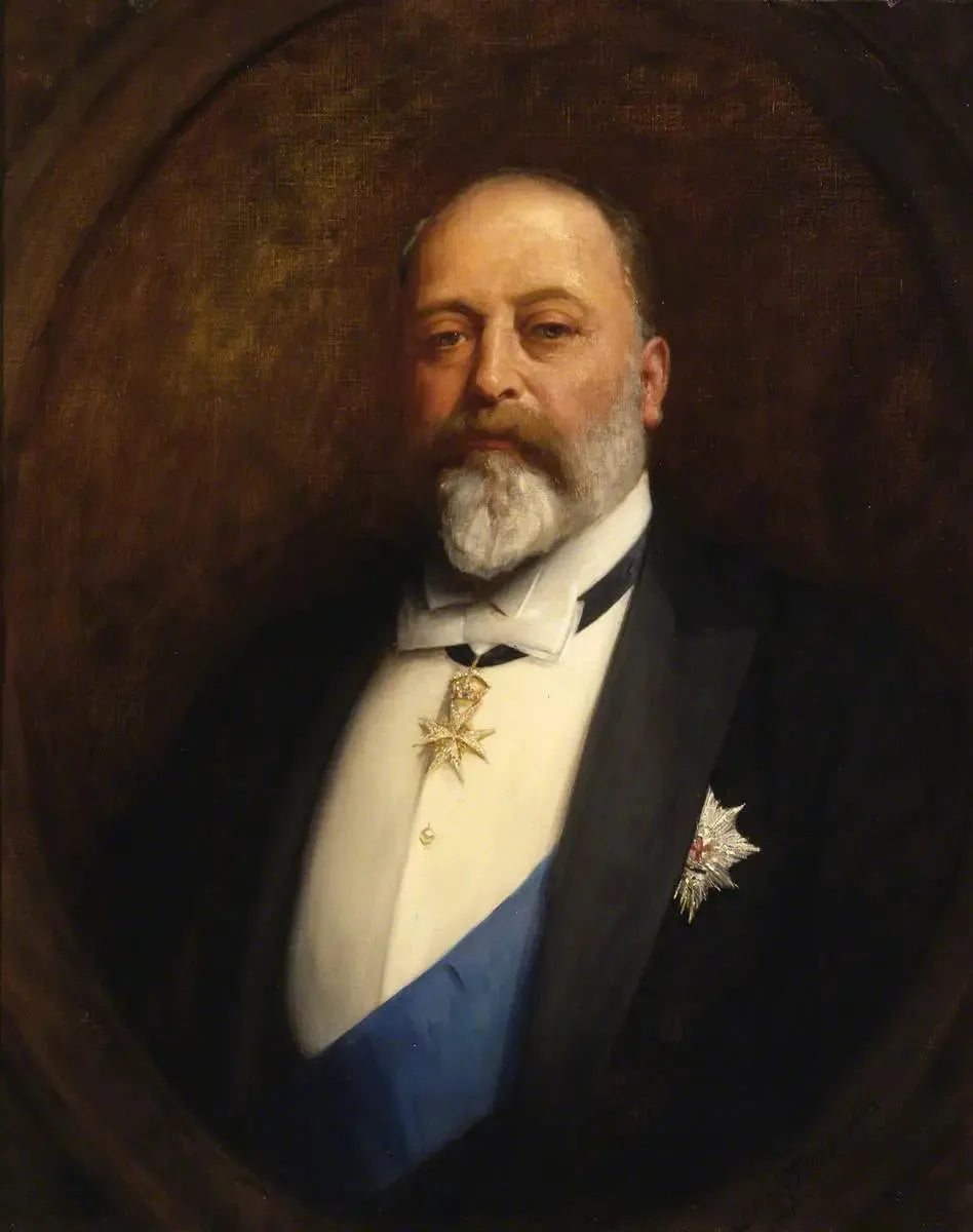 Édouard VII (1841–1910) - Luke Fildes image 1 reproduction artisanale de tableau
