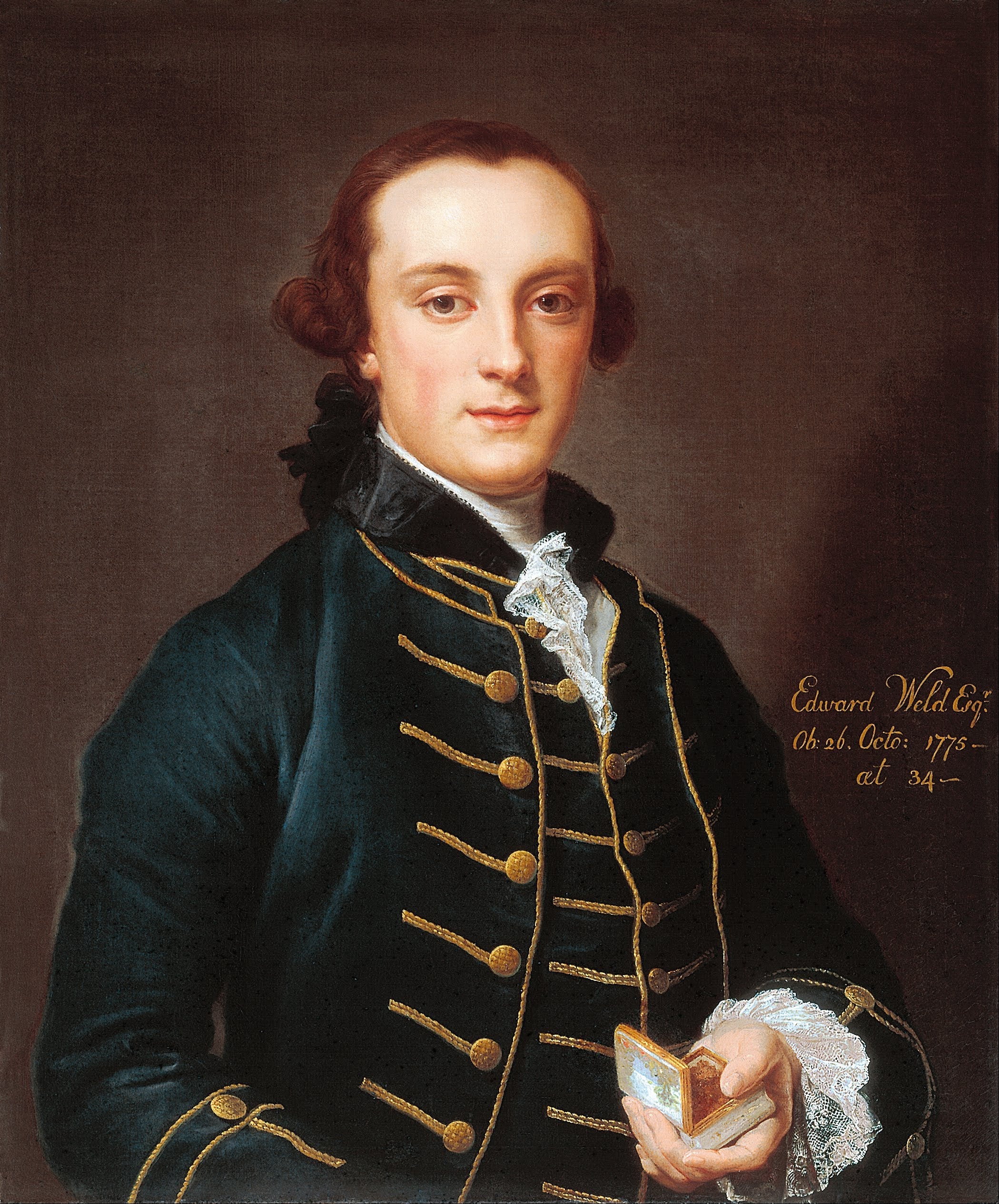Edward Weld - Pompeo Batoni image 1 copie peinte à la main à l’huile