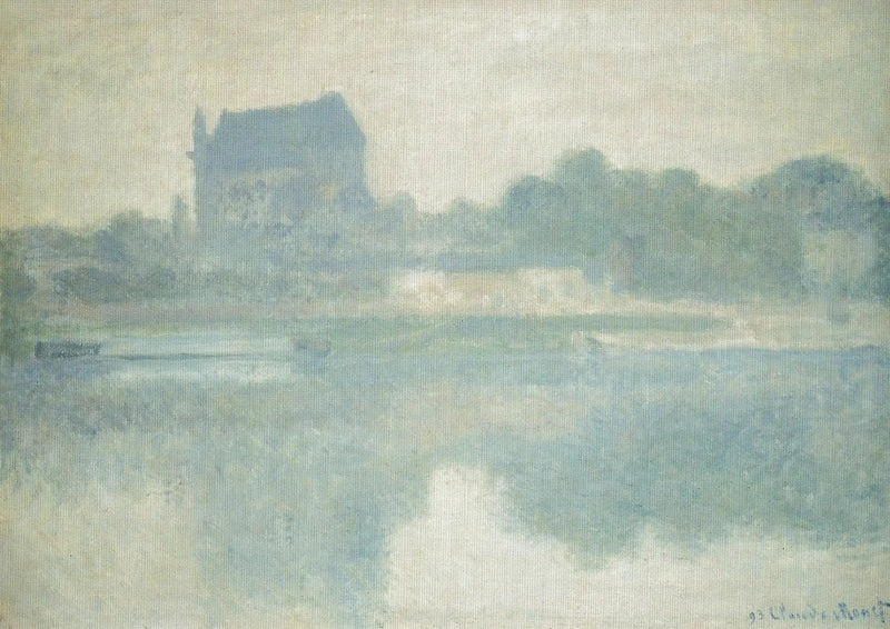 โบสถ์แห่งแวร์นง, หมอก - Claude Monet