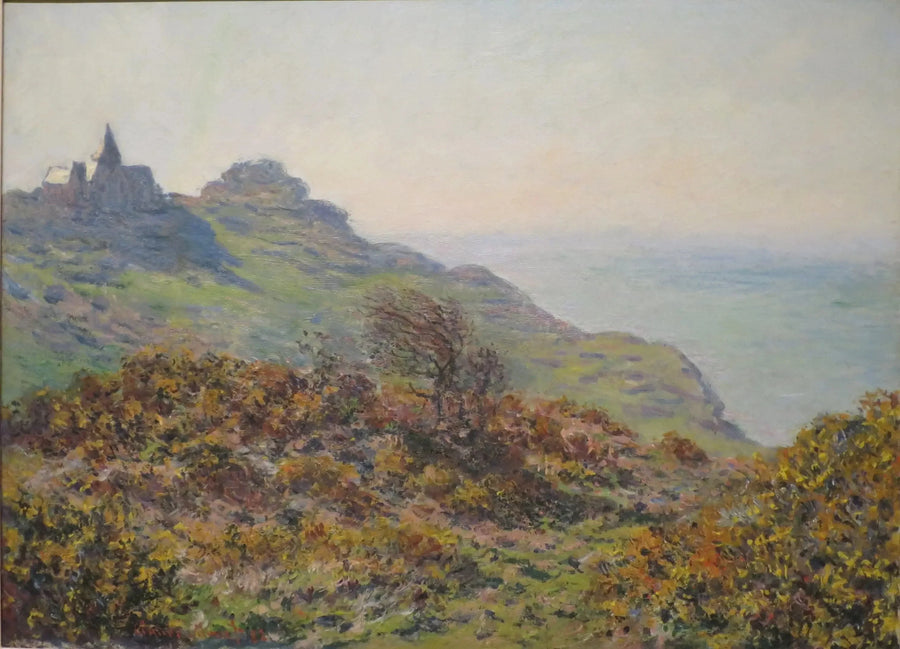 โบสถ์ Varengeville และช่องเขา Moutiers W728 - Monet