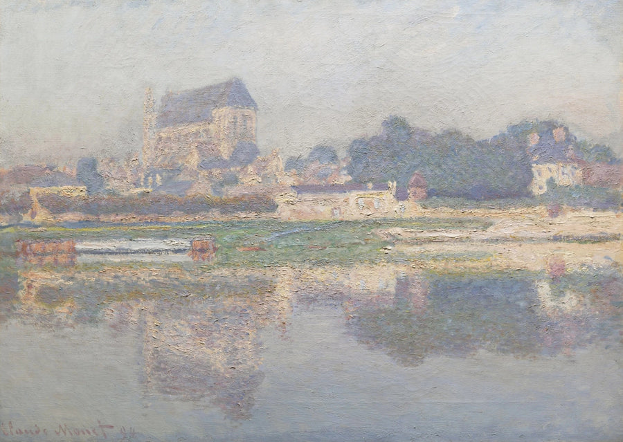 โบสถ์แห่งแวร์นง, แสงอาทิตย์ - Claude Monet