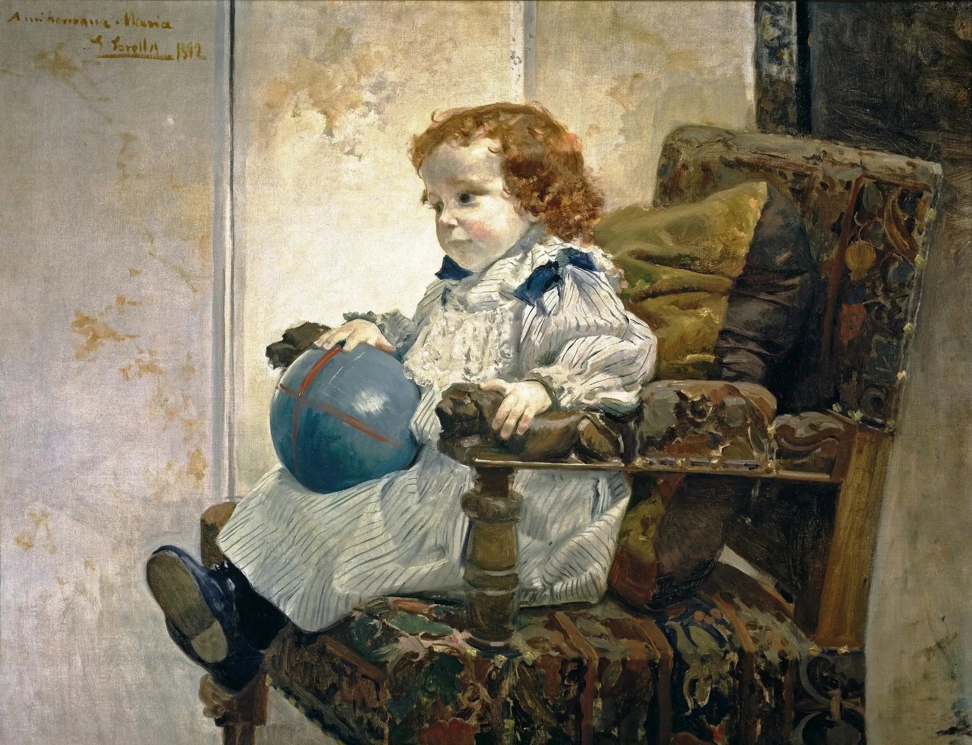 El niño Jaime García Banús - Joaquín Sorolla image 1 reproduction de peinture à l’huile