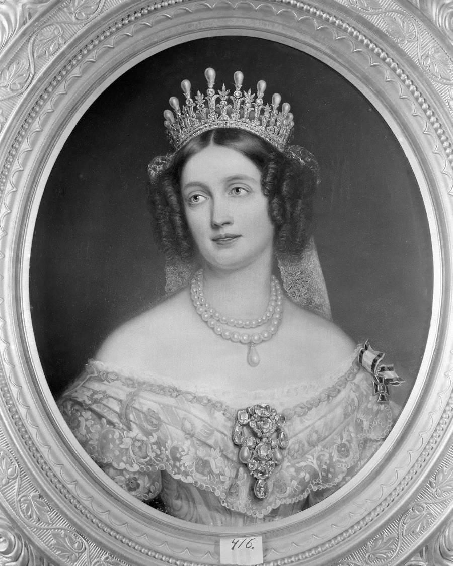 เอลิซาเบท (1801-1873), มารดาของปรัสเซีย, เจ้าหญิงบาวาเรีย, ผู้ก่อตั้งพระมหากษัตริย์เฟรเดอริก วิลเฮล์ม IV - โจเซฟ คาร์ล สตีเลอร์